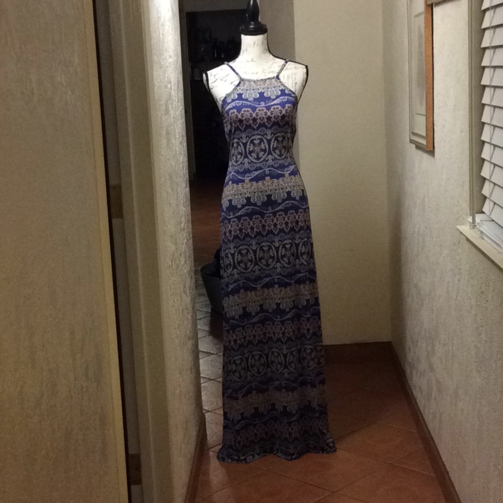 Multicolored dress Spandex - Picture 5 of 7